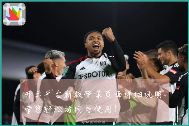 开云平台新版登录页面详细说明，带您轻松访问与使用！